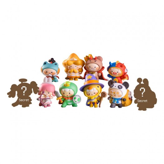 Hello Mini World - Trading Figures Mini Quest BOX 9 pezzi (random) 9,5cm (EU)