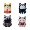 Naruto Shippuuden - Mega Cat Project Nyaruto! Reboot Team 7 Special Set 10cm Exclusive