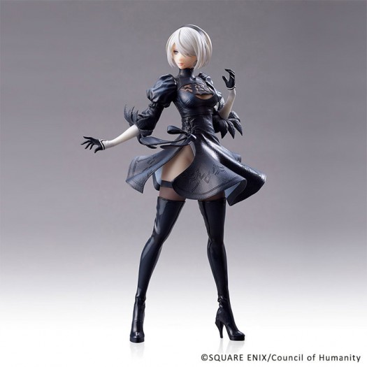 NieR: Automata Ver1.1a - Statuette 2B (YoRHa No. 2 Type B) No Goggles Ver. 30cm (EU)