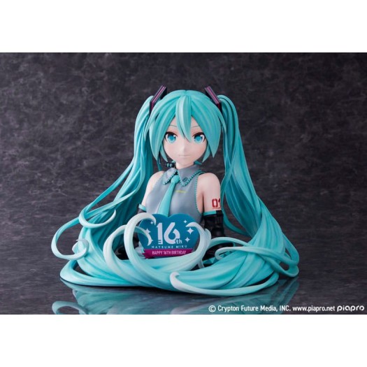 Vocaloid / Character Vocal Series 01 - Bust Hatsune Miku 16th Anniversary 25cm (EU)