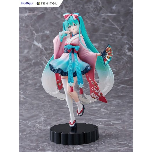 Vocaloid / Character Vocal Series 01 - TENITOL Hatsune Miku Neo Tokyo Series Kimono 22,5cm (EU)