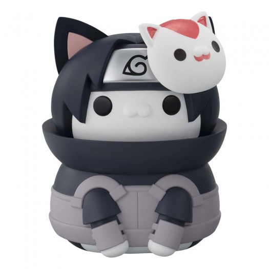 Naruto Shippuuden - MEGA CAT PROJECT Nyantomo Ookina NYARUTO! Series 3 Uchiha Itachi Anbu 10cm (EU)