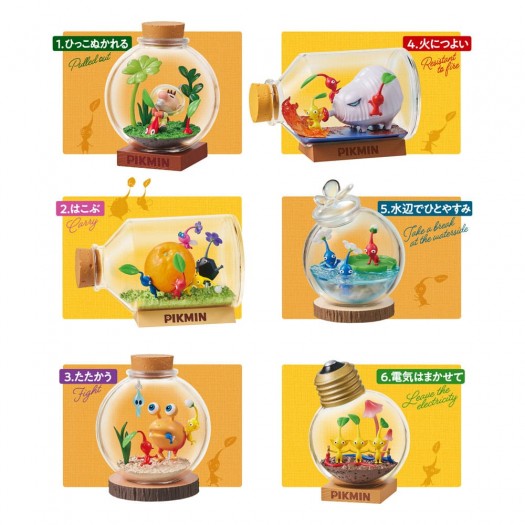 Pikmin - Terrarium Collection BOX 6 pezzi 6cm (EU)