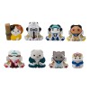 One Piece - MEGA CAT PROJECT Nyanpiece Nyan! Luffy VS Marine Arc 3cm BOX 8 pezzi (EU)