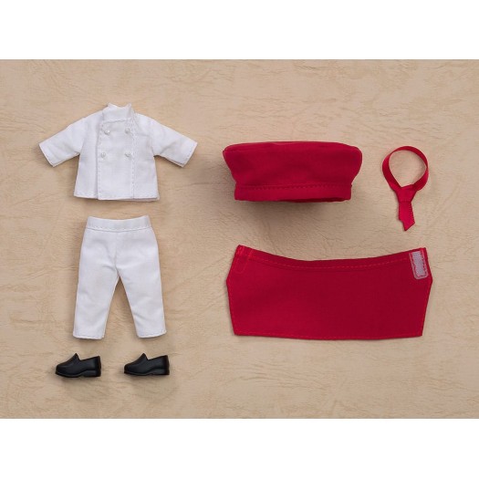 Nendoroid Doll Work Outfit Set: Pastry Chef (Red) (EU)