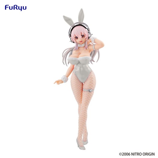 Super Sonico - BiCute Bunnies Super Sonico Pearl White Ver. 30cm