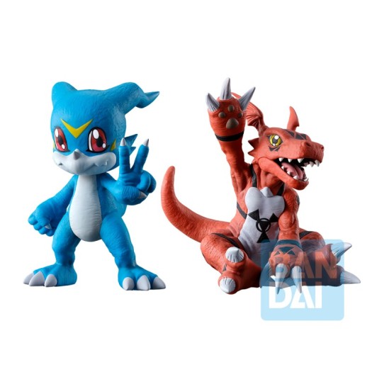 Digimon Adventure - Ichibansho Veemon & Guilmon (Two Forces That Radiate Light) 5cm