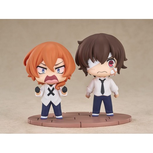 Bungo Stray Dogs Wan! - Chibi Figure Osamu Dazai & Chuya Nakahara: Fourteen-Year-Old Ver. 8cm (EU)