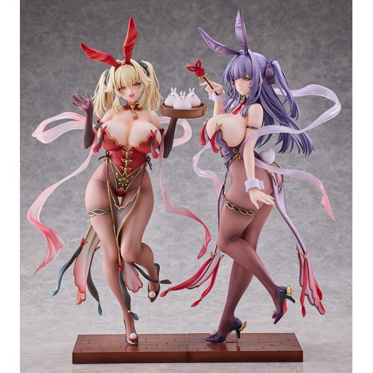 Character's Selection: Moehime Union - Yuri & Stella 1/4 Cheongsam Bunny Ver. 45cm Exclusive