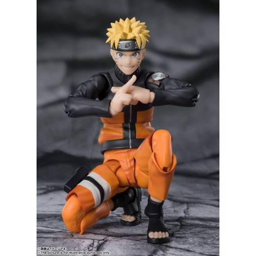 Naruto Shippuuden - S.H. Figuarts Uzumaki Naruto -Kurama's Jinchuriki Entrusted with Hope- 14cm (EU)