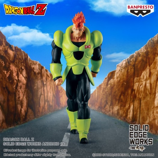 Dragon Ball Z - Solid Edge Works Android 16 20cm