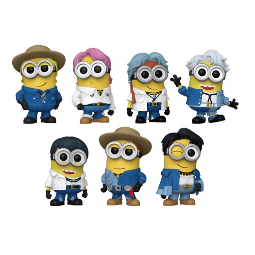 Minions x BTS POP! - Rocks Vinyl Figure SET 7 pezzi 9cm