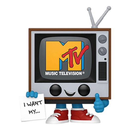 MTV POP! Ad Icons Vinyl Figure MTV Logo 9cm