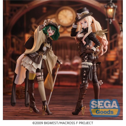 Macross Frontier - FIGURIZMa Ranka Lee & Sheryl Nome Oshare Macross Revolution Ver. 17-19cm