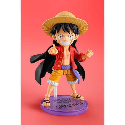 One Piece - World Collectable Figure x S.H. Figuarts Monkey D. Luffy 8cm Exclusive