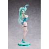 Original Character - Green Twin Tail Bunny-chan 1/4 Fishnet Tights Ver. 43cm (EU)