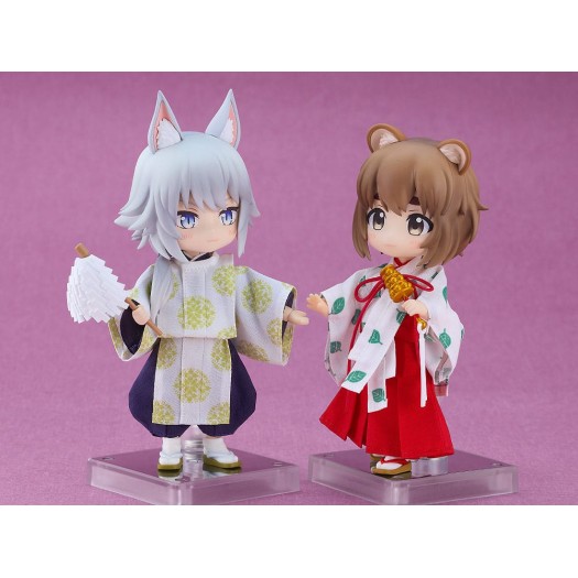 Nendoroid Doll Fox Kannushi: Rei & Tanuki Miko: Yui 14cm (EU)