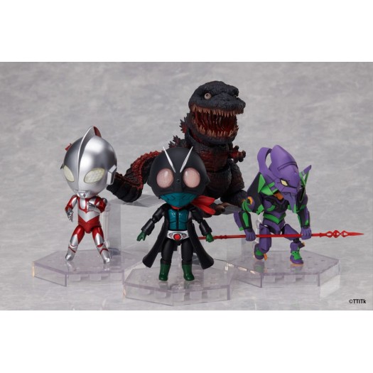 Shin Japan Heroes Universe - Dform+ Set 4 Pezzi 10cm (EU)