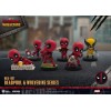 Deadpool and Wolverine Movie - Mini Egg Attack Figures Set 6 pezzi 8-10cm