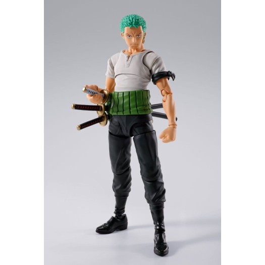 One Piece - S.H. Figuarts Roronoa Zoro -Romance Dawn- 15cm (EU)