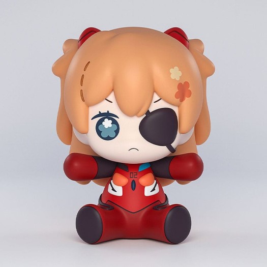 Rebuild of Evangelion - Huggy Good Smile Shikinami Asuka Langley: Eye Patch Ver. 6,5cm (EU)