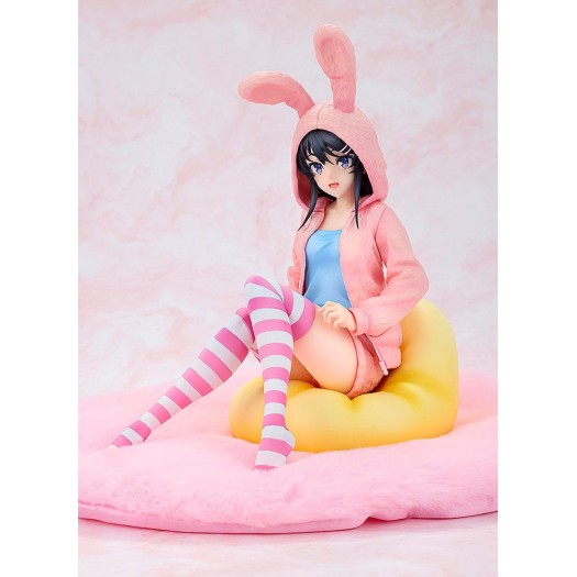 Rascal Does Not Dream of a Knapsack Kid - KDcolle Sakurajima Mai 1/7 Hoodie Look Rabbit Ears Ver. Popular Edition 18cm (EU)