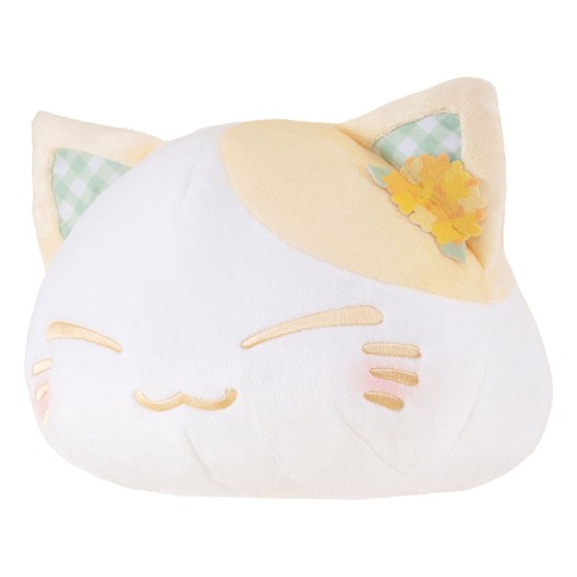 Nemuneko Cat - Plush Figure Rape Flower Pattern Ear Decoration Yellow Color Ver. 30cm