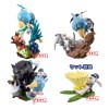 Shangri-La Frontier - Petitrama EX Series Shangri-La Frontier vs Monster Diorama Collection Set 4 pezzi 11cm EXCL