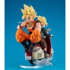 Dragon Ball Z - Desktop Real McCoy 05 Super Saiyan Son Goku & Super Saiyan Son Gohan & Motorbike 16cm EXCL