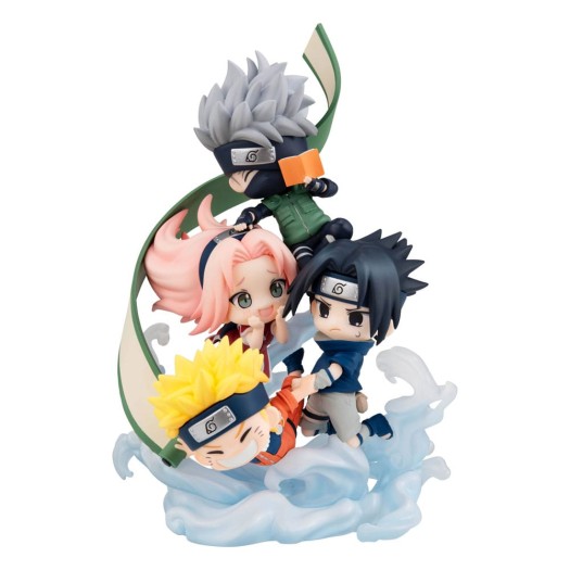 Naruto Shippuuden - FigUnity Gather here, Team 7 13cm (with gift) (EU)