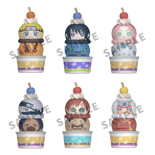 Naruto Shippuuden - Tsumichen Stack up & Change BOX 6 pezzi random 8cm (EU)