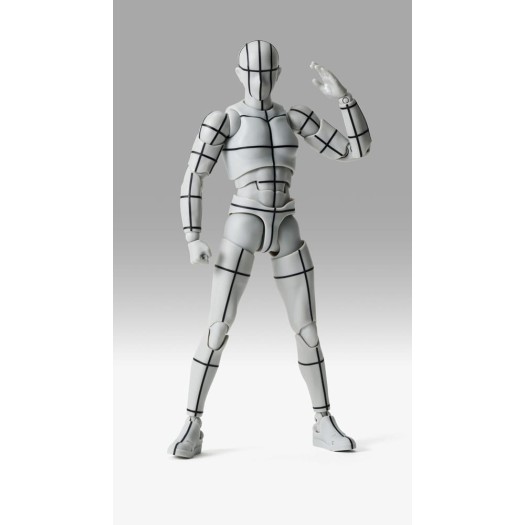 S.H. Figuarts Body-kun -Sports- Edition -Wire Frame- (Gray Color Ver.) 15cm (EU)