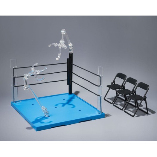 Tamashii Stage Act Ring Corner (Neutral Corner) & Pipe Chair Set for S.H. Figuarts (EU)