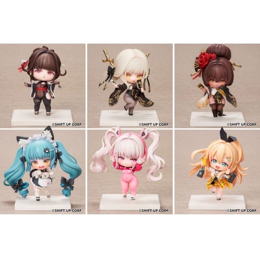 Goddess of Victory: Nikke - SAC Series Chibi Figures BOX 6 pezzi 10cm