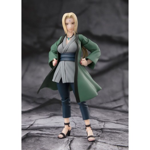 Naruto Shippuuden - S.H. Figuarts Tsunade The Legendary Medical Ninja 14cm Tamashii Web Exclusive