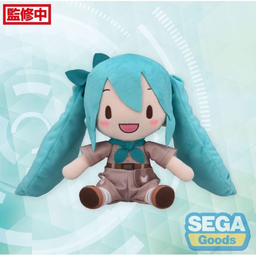 Vocaloid / Character Vocal Series 01 - Fuwa Petit Plush Figure Hatsune Miku Going Out Series Zoo Ver. M 22cm