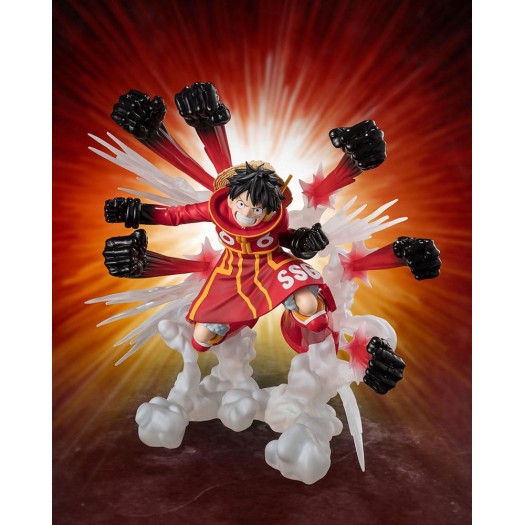 One Piece - Figuarts ZERO (Extra Battle) Monkey D. Luffy -Gum Gum Hawk Gatling- 19cm (EU)