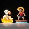 One Piece - WCF Log Stories Luffy & Going Merry 8cm