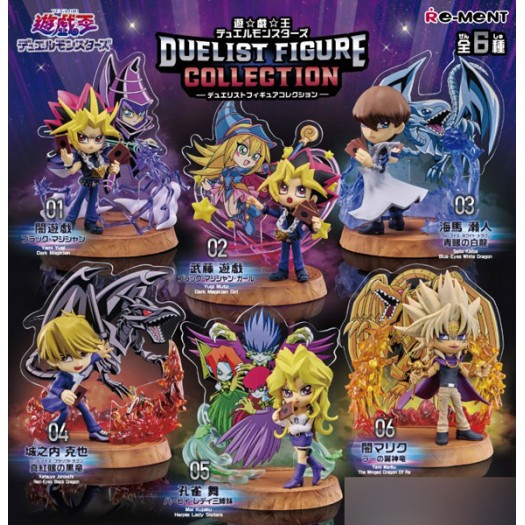 Yu-Gi-Oh! Duel Monsters - Duelist Figure BOX 6 pezzi (EU)