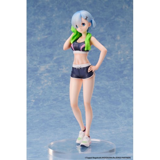 Re:ZERO -Starting Life in Another World- - Rem 1/7 Sports Wear 23cm