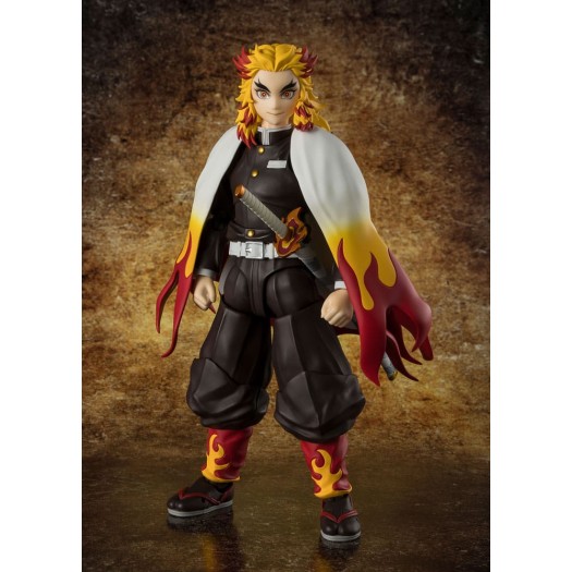 Demon Slayer: Kimetsu no Yaiba - S.H. Figuarts Rengoku Kyojuro 15cm (EU)