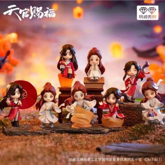 Heaven Official's Blessing - Mini Figures Tian Guan Ci Fu Lucky To Meet You Series 9cm BOX 8 pezzi (EU)