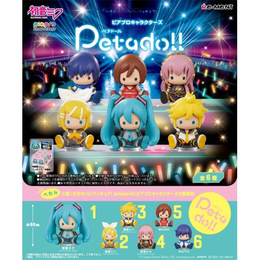 Hatsune Miku - Petadoll BOX 6 pezzi 6cm (EU)