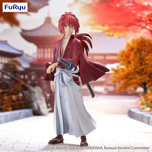 Rurouni Kenshin: Meiji Kenkaku Romantan Kyoto Douran - Trio-Try-iT Himura Kenshin 19cm