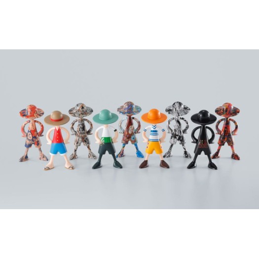 One Piece - Luffy's Mini Figures Archive of Adventure 9cm BOX 10 pezzi Random (EU)