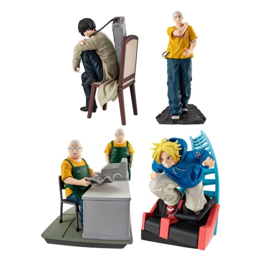 Sakamoto Days - Petitrama EX Series Cut Out Scenes Set BOX 4 pezzi 9cm (EU)