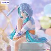 Vocaloid / Character Vocal Series 01 - Noodle Stopper Hatsune Miku Rabbit Ear Hood Pajama Blue Color Ver. 14cm