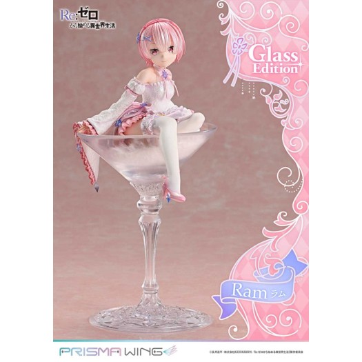 Re:ZERO -Starting Life in Another World- - PRISMA WING Ram 1/7 Glass Edition 24cm (EU)